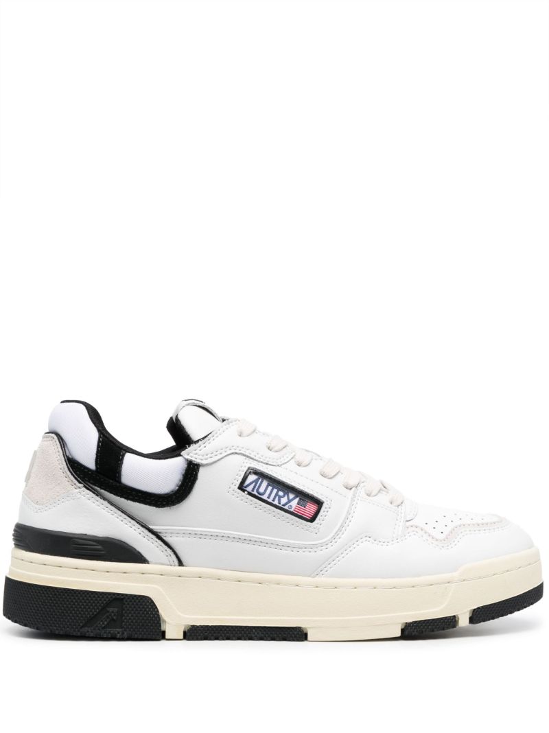 White Clc Leather Sneakers