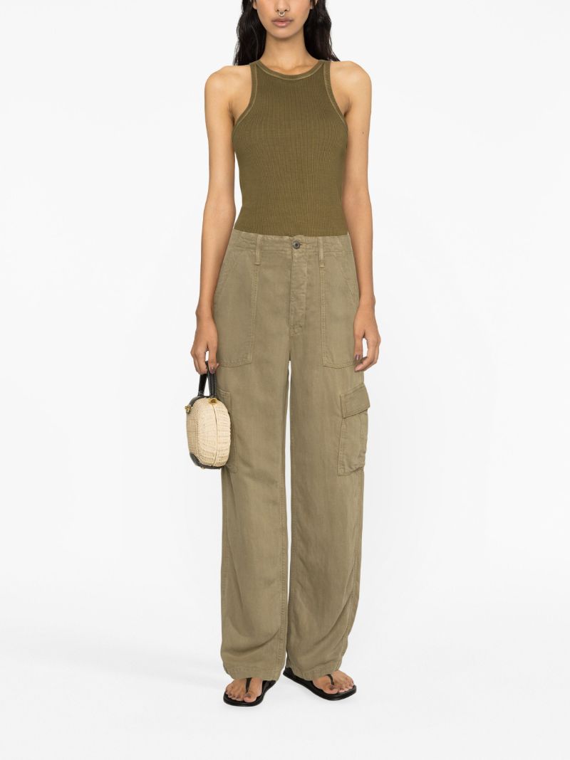 Green the Private Cargo Trousers