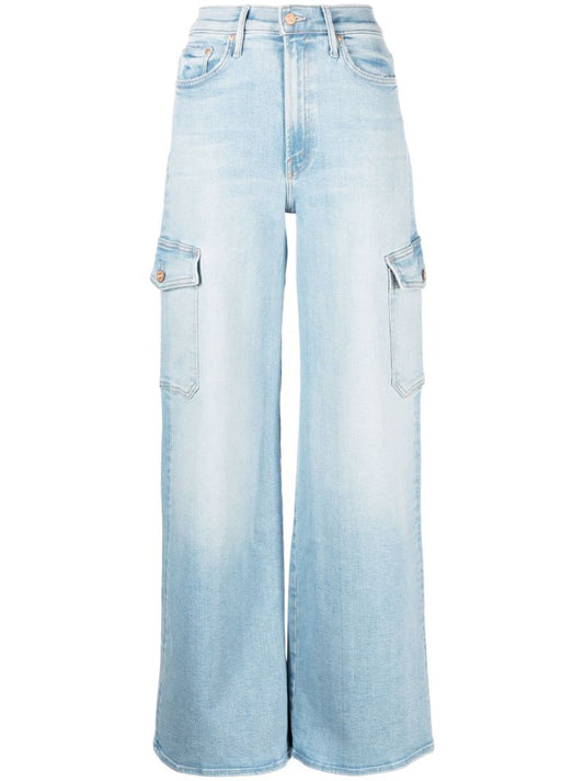 Blue the Undercover Cargo Wide Legs Jeans