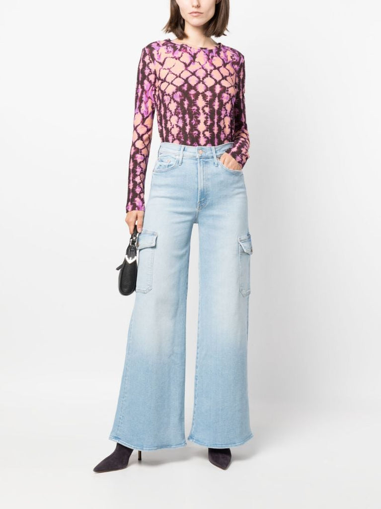 Blue the Undercover Cargo Wide Legs Jeans