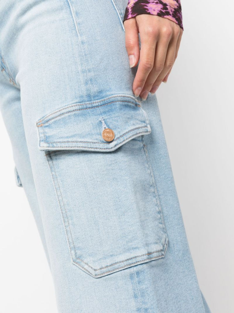 Blue the Undercover Cargo Wide Legs Jeans