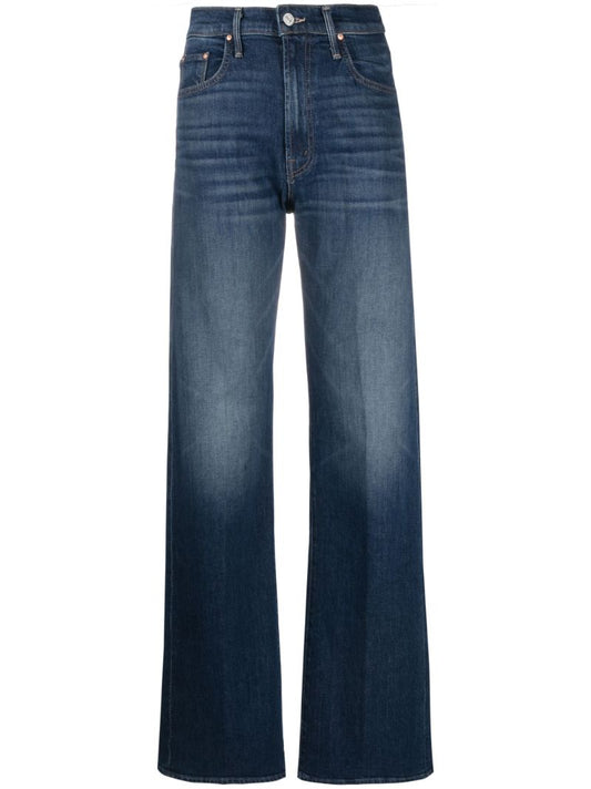 Blue the Lasso Heel Straight-leg Jeans