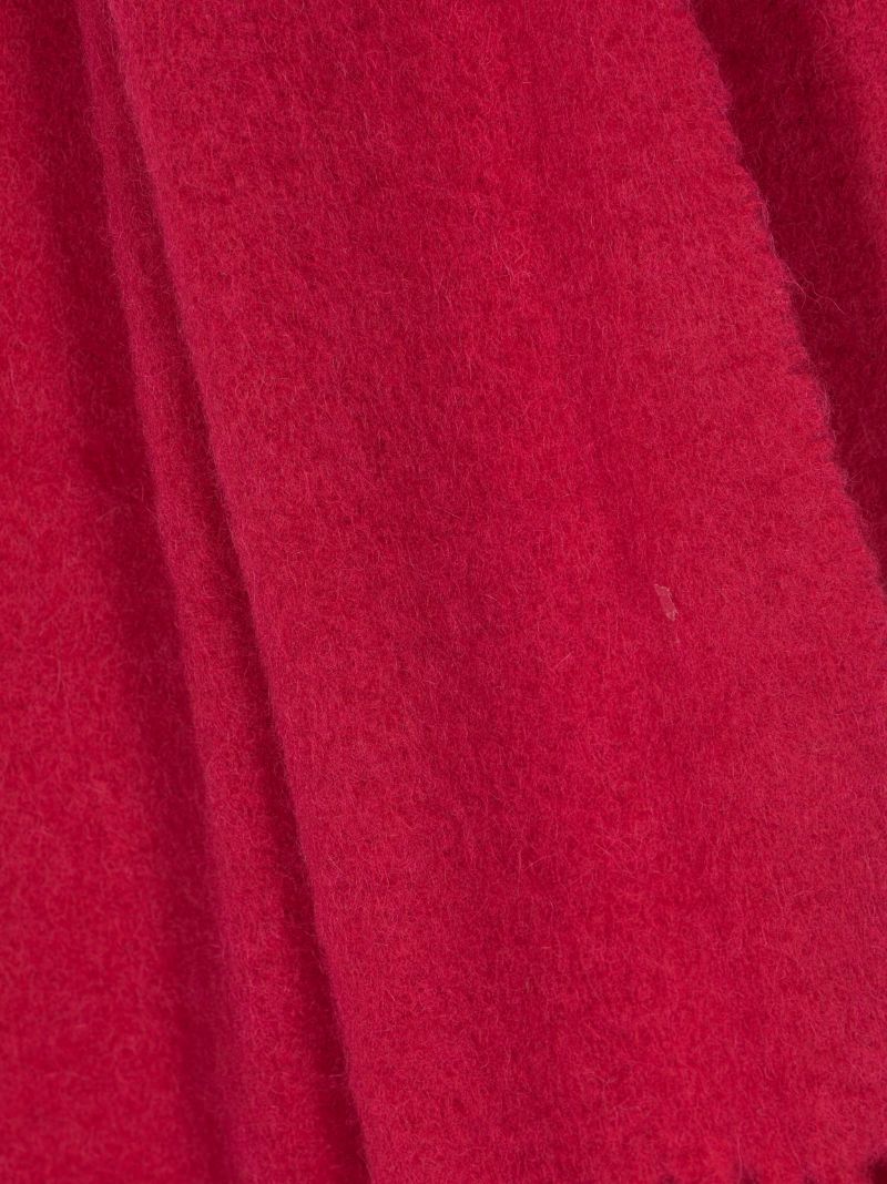 Pink Firny Logo-embroidered Scarf