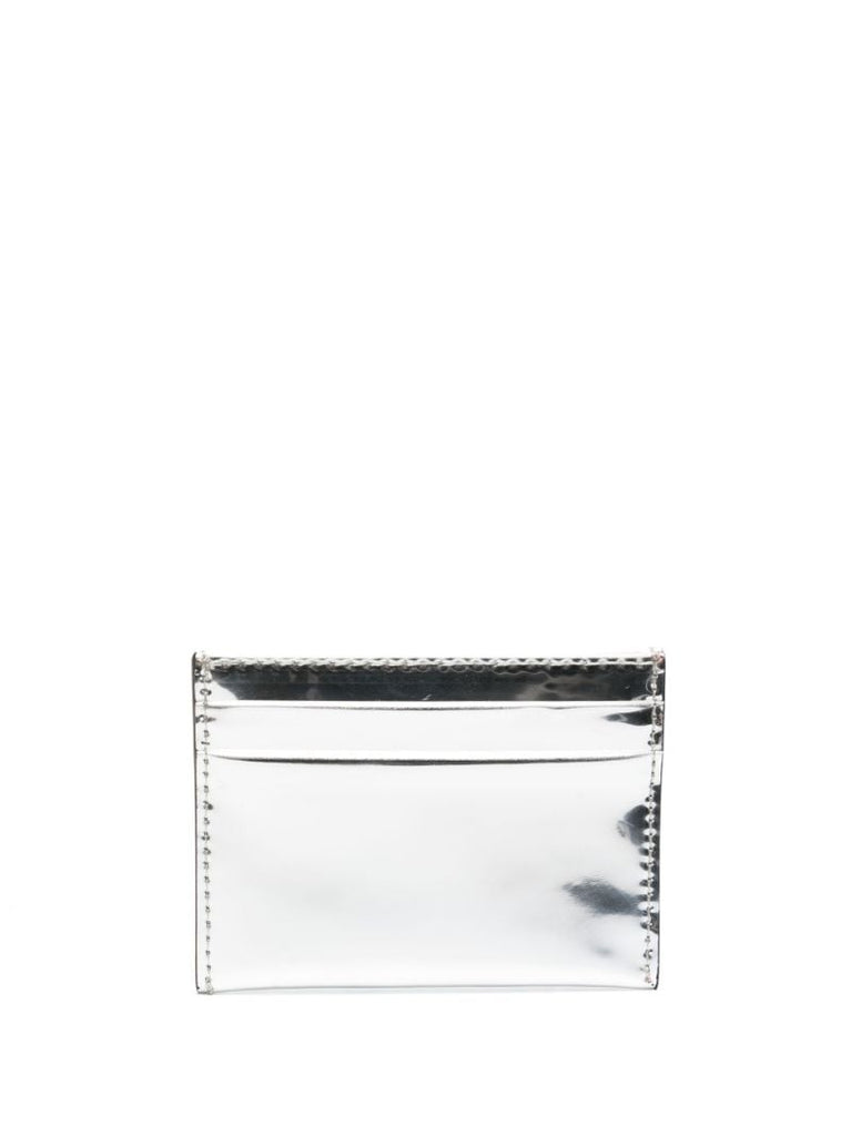 Silver-tone Chiba Card Holder
