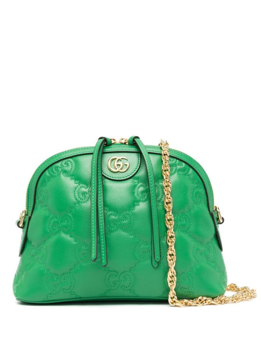 Green Gg MatelassÃ_x0083_Â© Leather Cross Body Bag