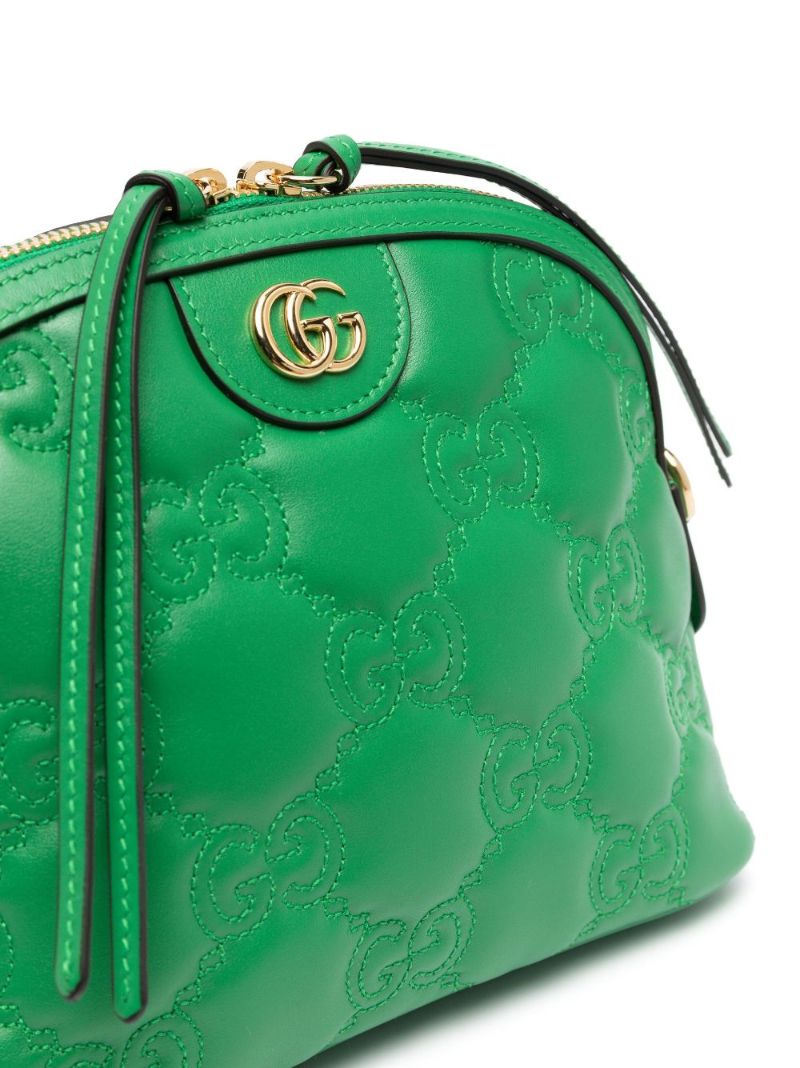 Green Gg MatelassÃ_x0083_Â© Leather Cross Body Bag