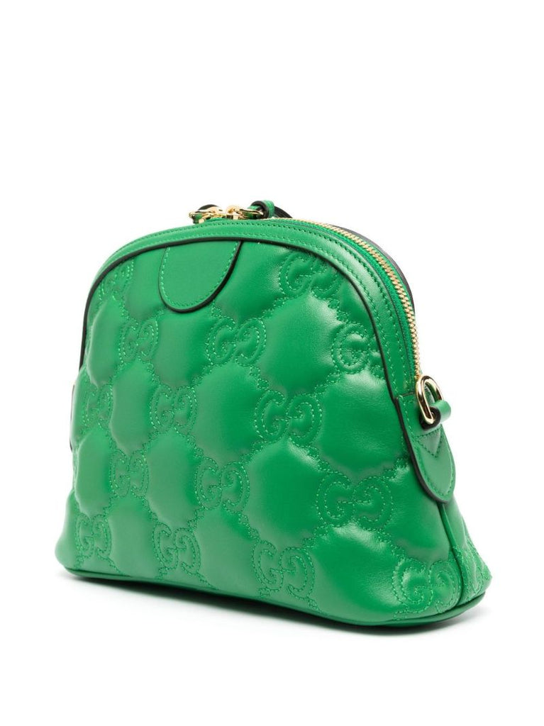 Green Gg MatelassÃ_x0083_Â© Leather Cross Body Bag