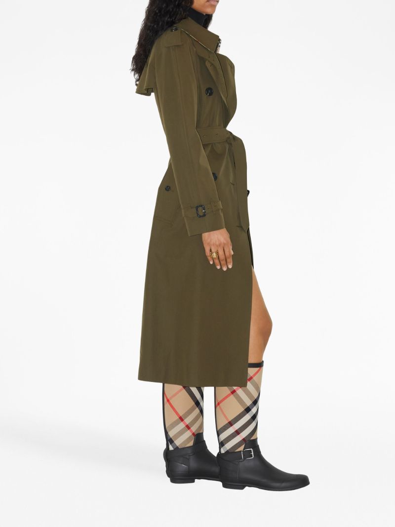 Khaki Tropical Garbadine Waterloo Trench Coat