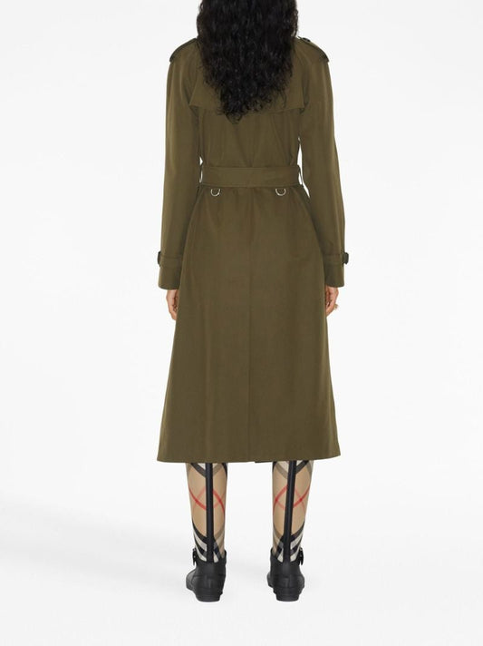 Khaki Tropical Garbadine Waterloo Trench Coat