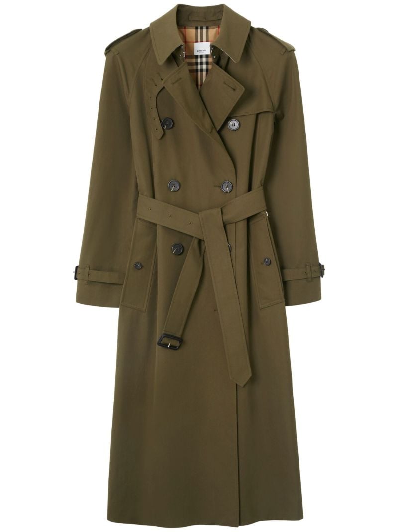 Khaki Tropical Garbadine Waterloo Trench Coat