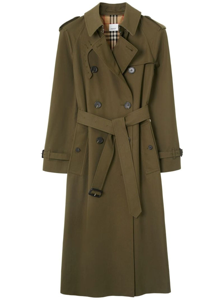 Khaki Tropical Garbadine Waterloo Trench Coat