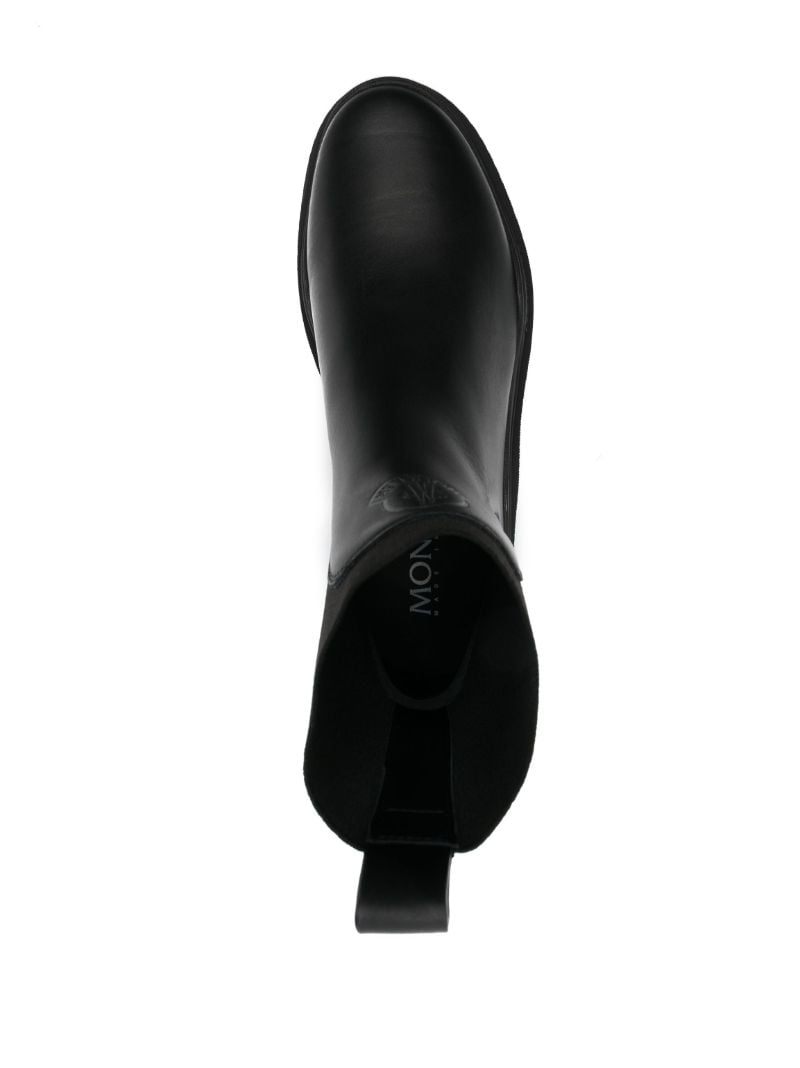 Black Larue Chelsea Ankle Boots
