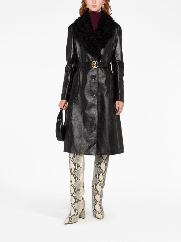 Black Single Breasted Coat