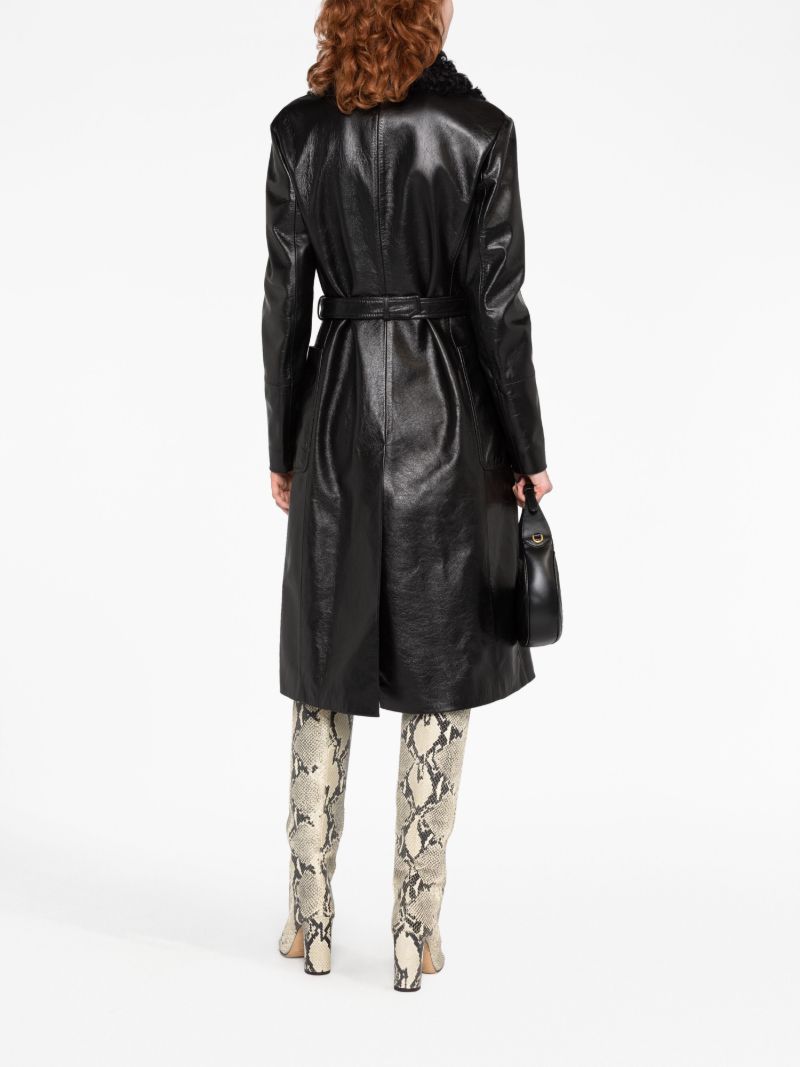 Black Single Breasted Coat