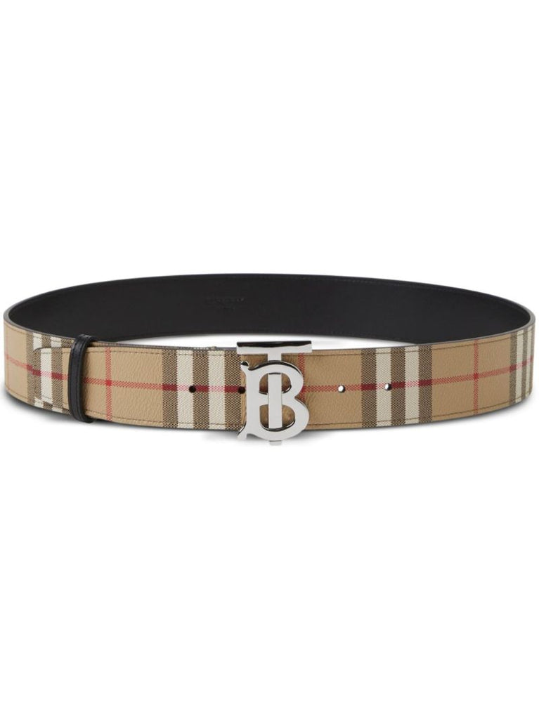 Neutral Check Reversible Belt