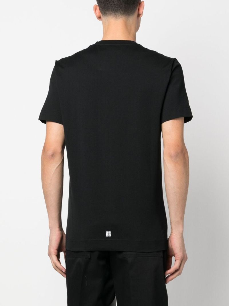 Black 4g-print Cotton T-shirt
