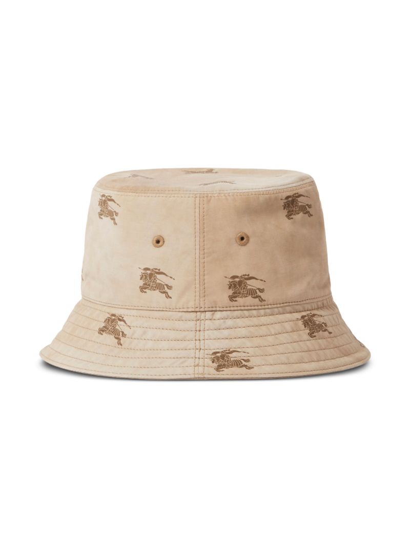 Beige Ekd Technical Cotton Bucket Hat