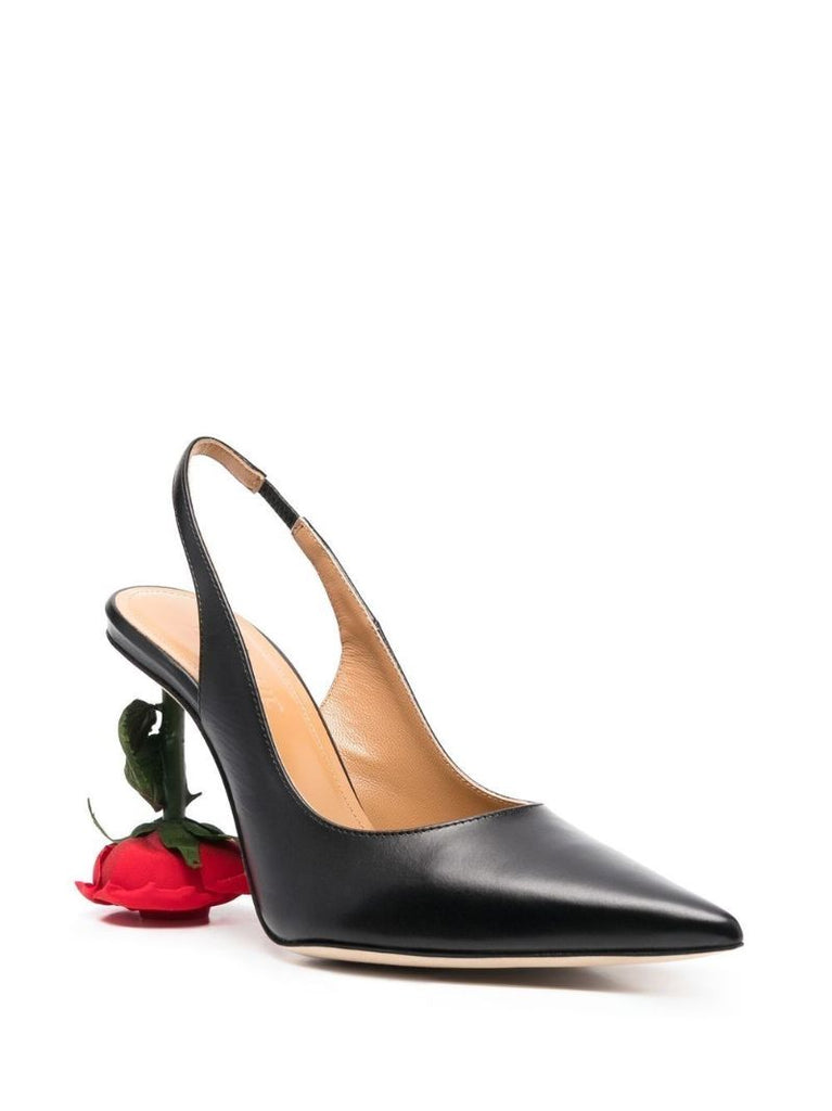 Black Rose 95 Slingback Pumps