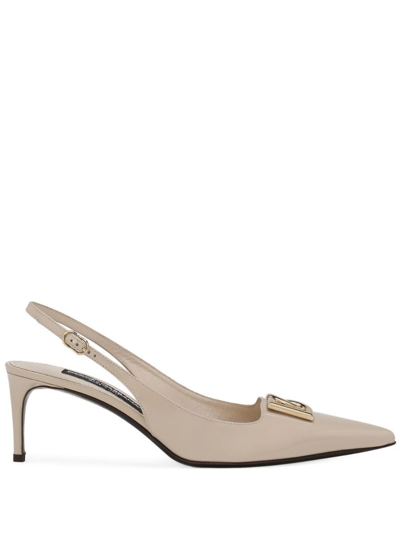 Neutral Lollo 60 Slingback Pumps