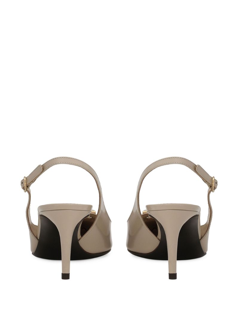 Neutral Lollo 60 Slingback Pumps
