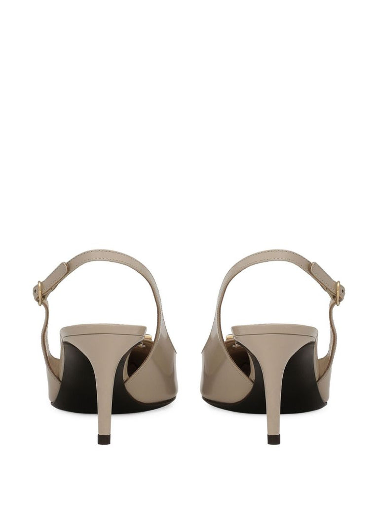 Neutral Lollo 60 Slingback Pumps