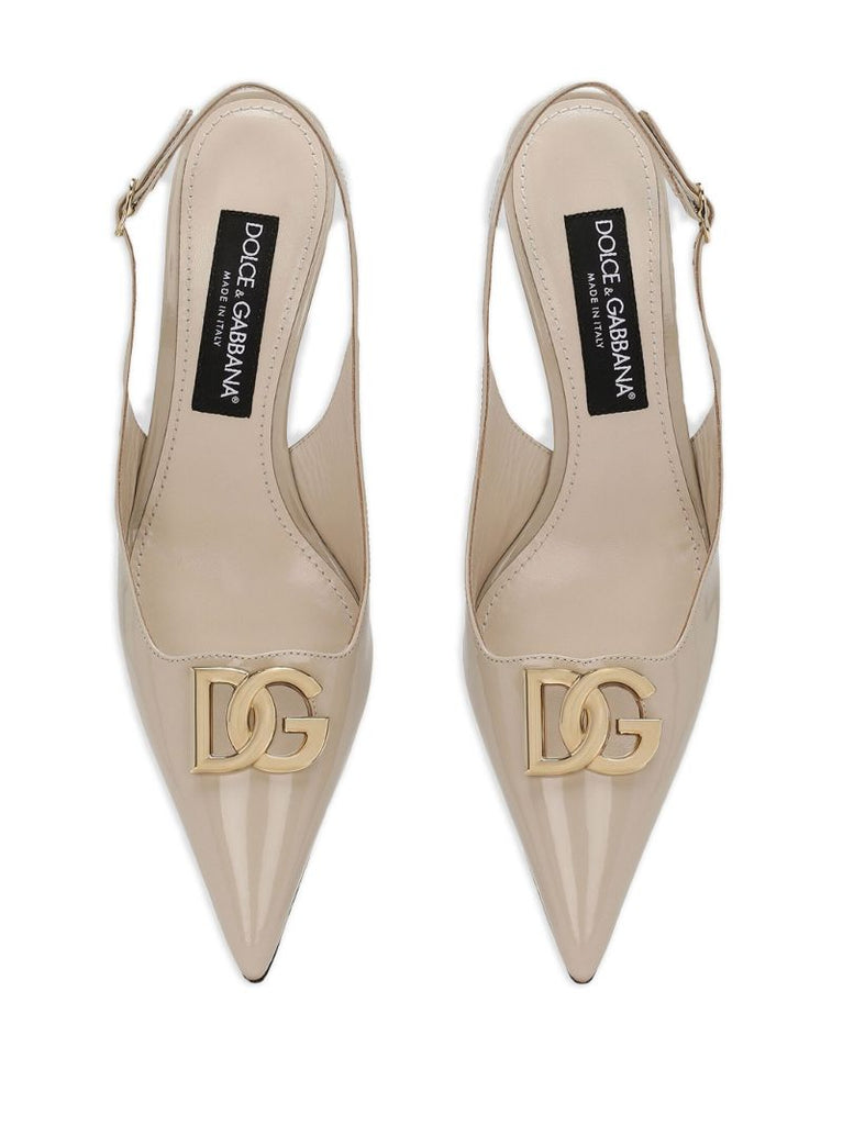 Neutral Lollo 60 Slingback Pumps