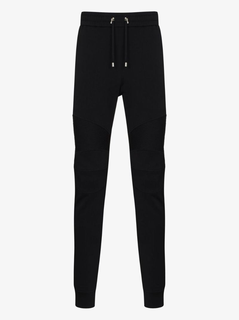 Logo Print Cotton Track Pants