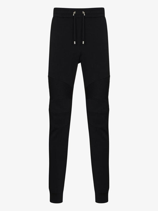 Logo Print Cotton Track Pants