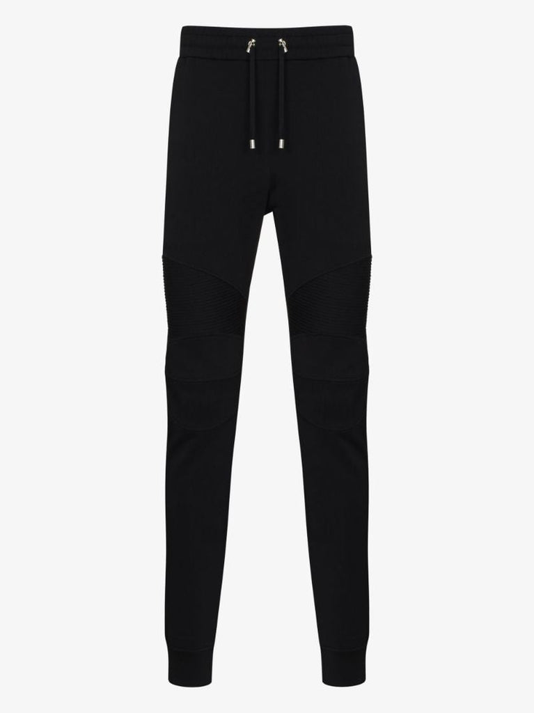 Logo Print Cotton Track Pants
