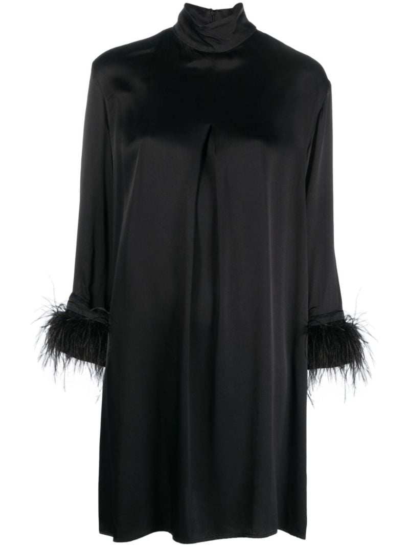 Black Party Shirt Dress