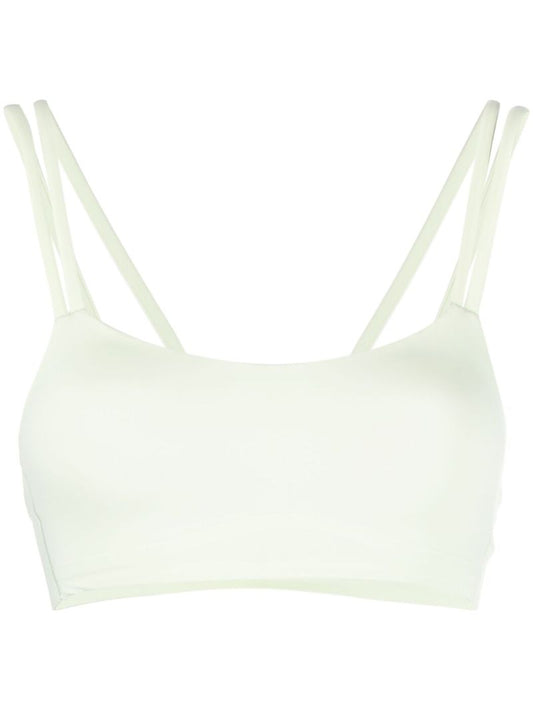Green Like a Cloud Sports Bra