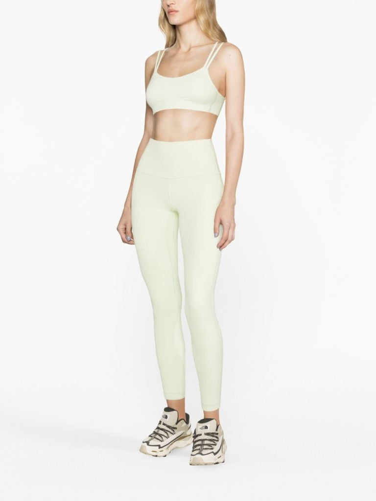 Green Like a Cloud Sports Bra