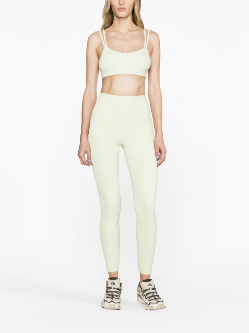 Green Like a Cloud Sports Bra