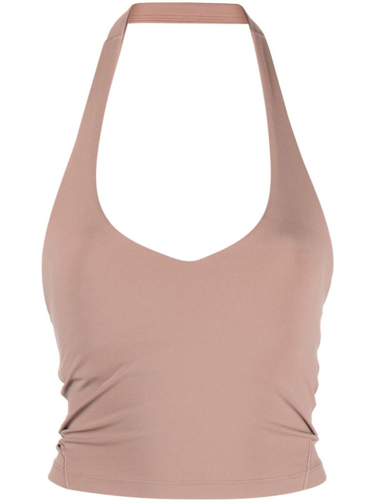 Pink Align Halterneck Top
