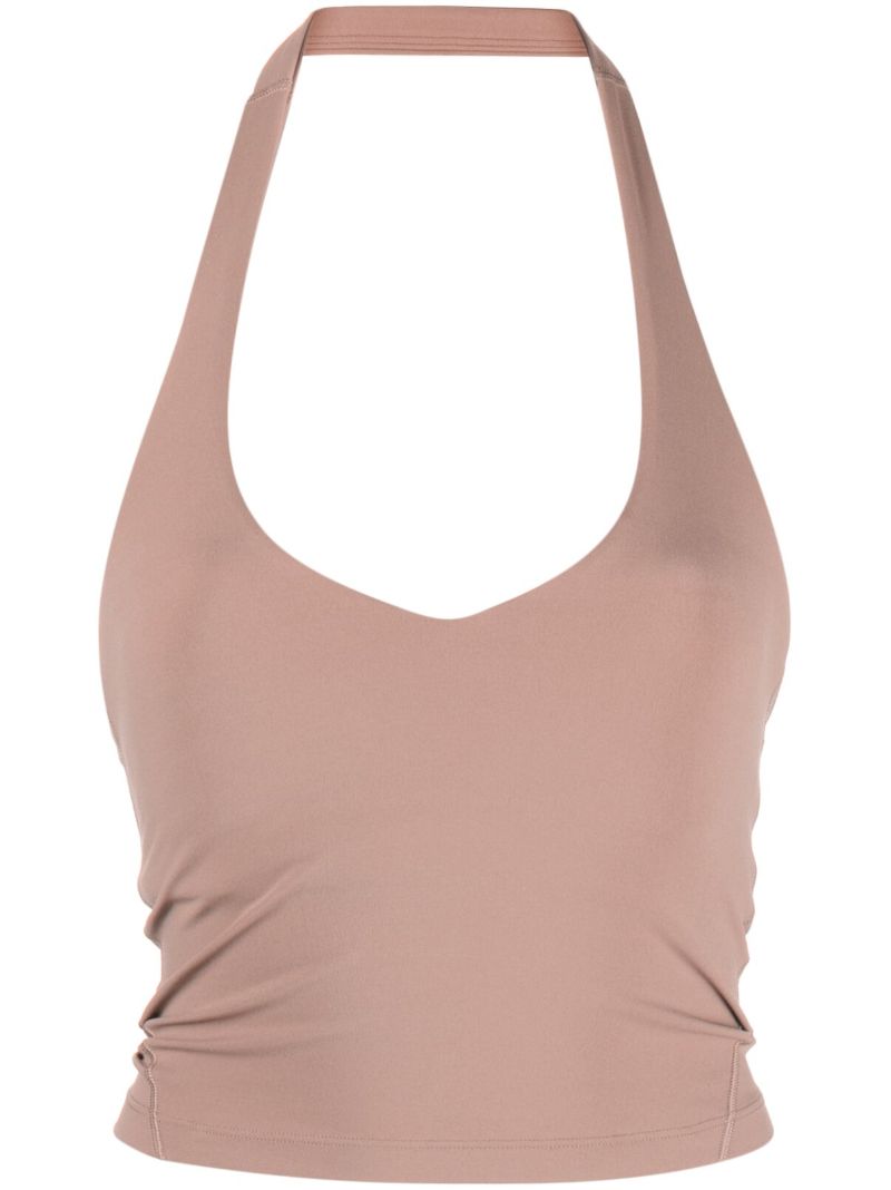 Pink Align Halterneck Top