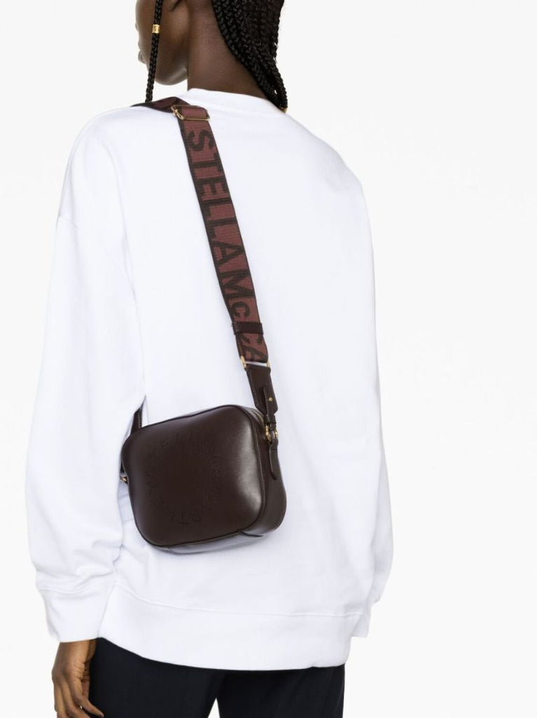 Brown Stella Logo Camera Bag