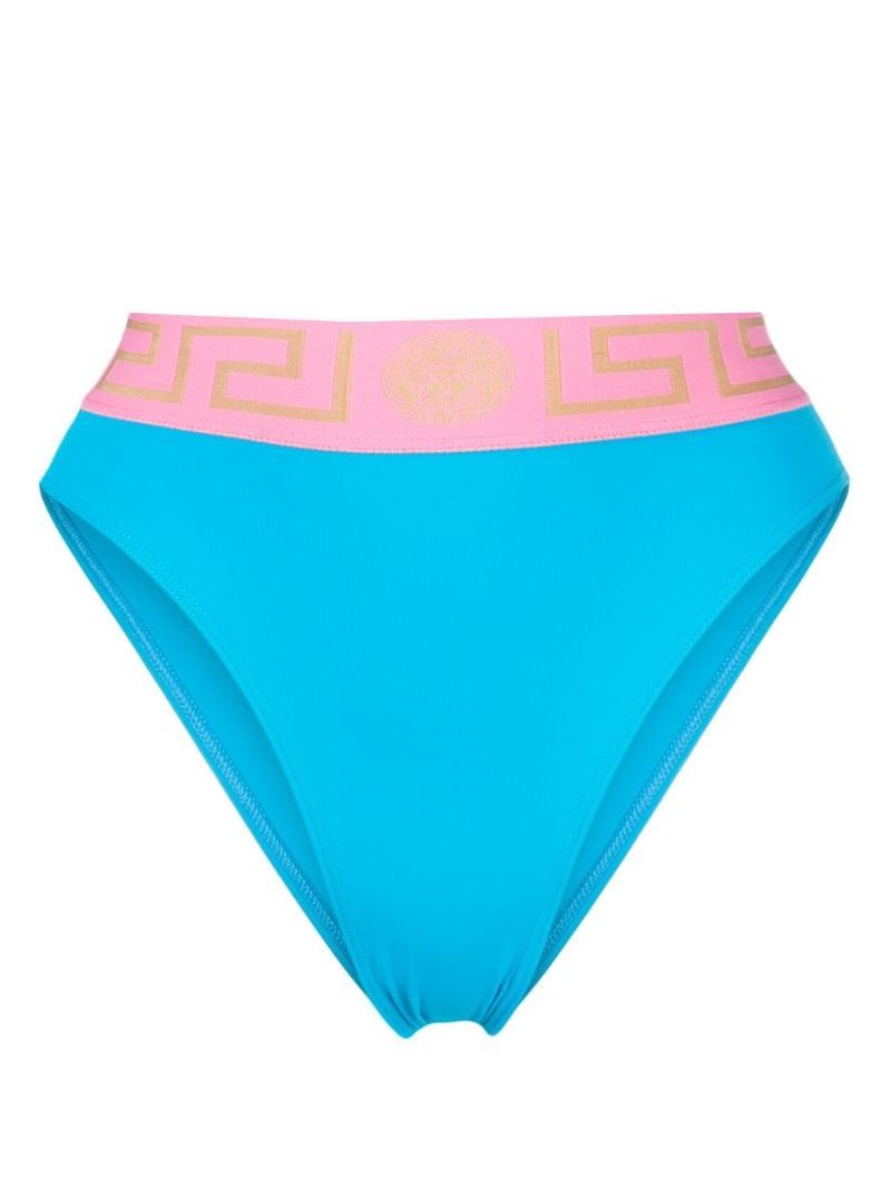 Blue Greca Bikini Briefs