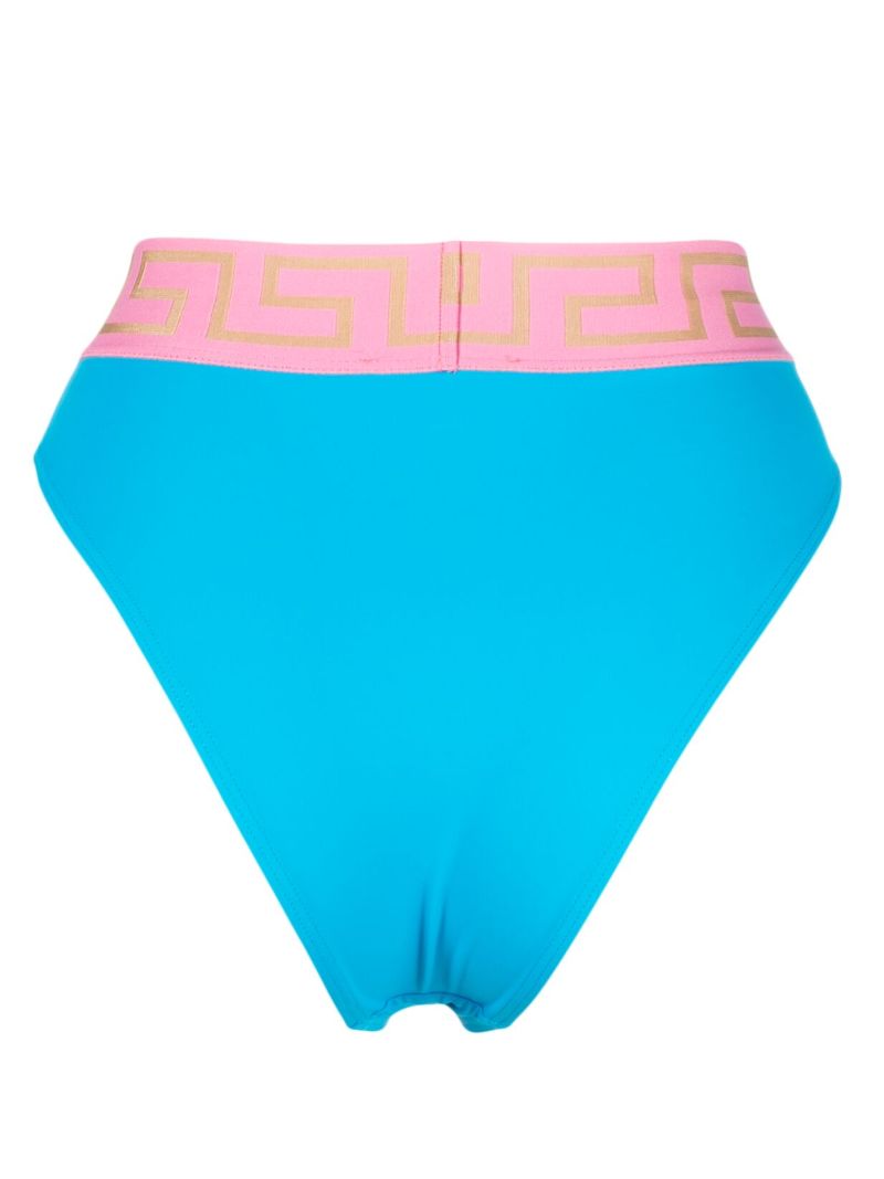 Blue Greca Bikini Briefs