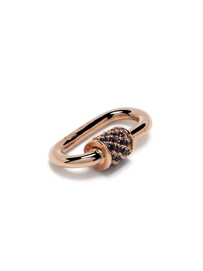 14k Rose Gold Stoned Babylock Pendant
