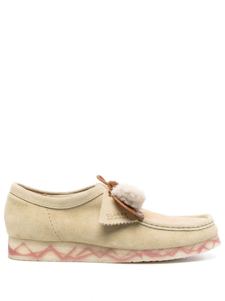 X Aries Neutral Wallabee Derby Shoes