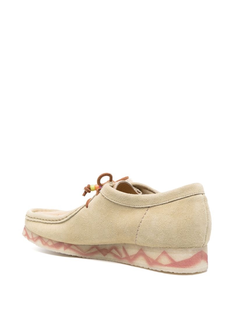 X Aries Neutral Wallabee Derby Shoes