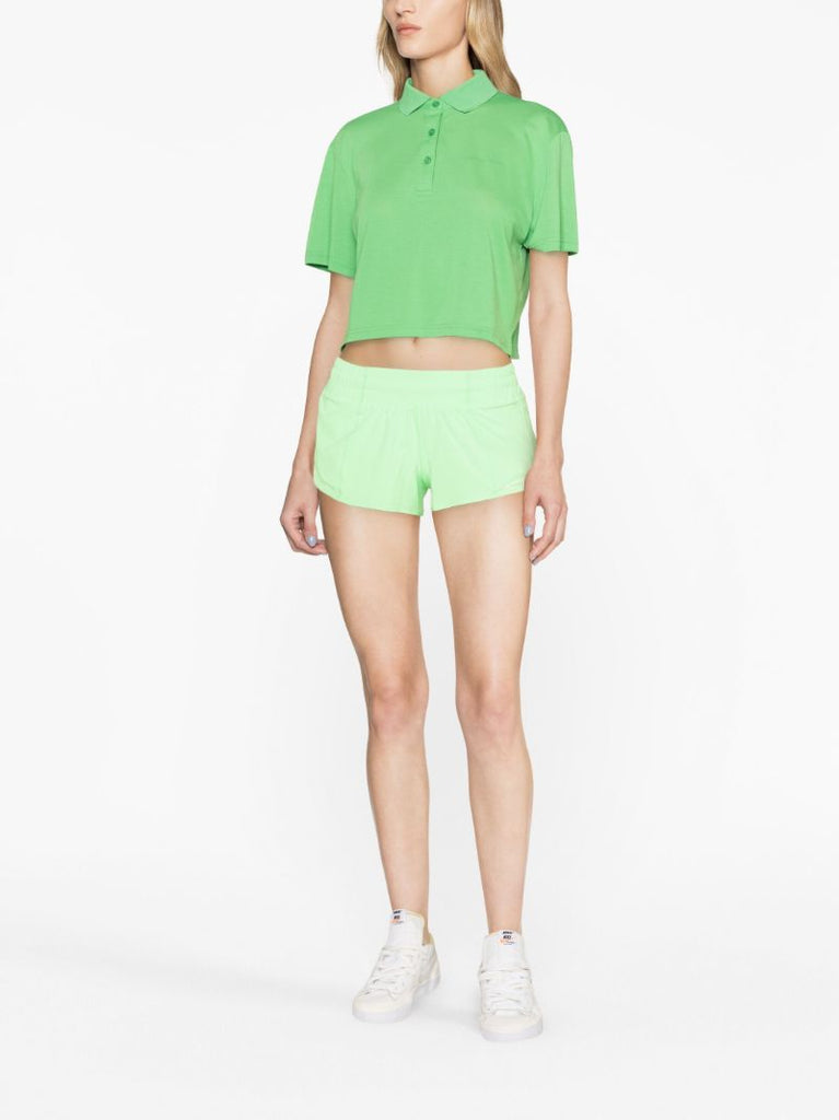 Green Hotty Hot Running Shorts