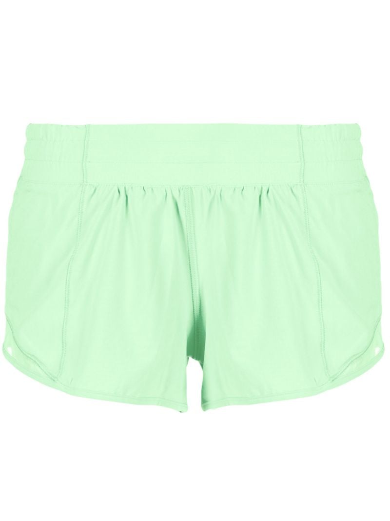 Green Hotty Hot Running Shorts