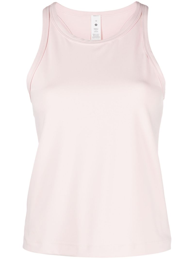 Pink Align Racerback Tank Top
