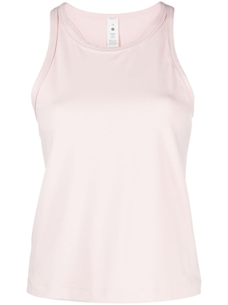 Pink Align Racerback Tank Top