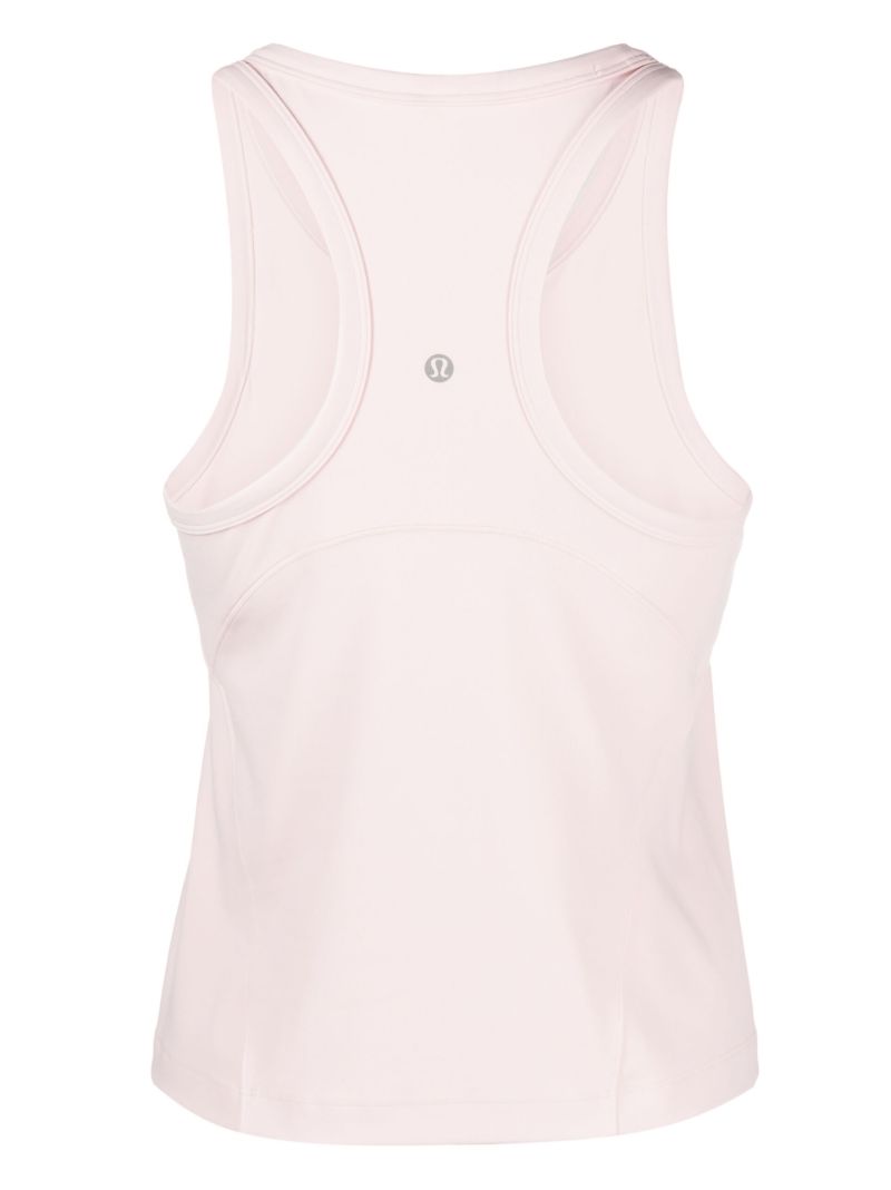 Pink Align Racerback Tank Top