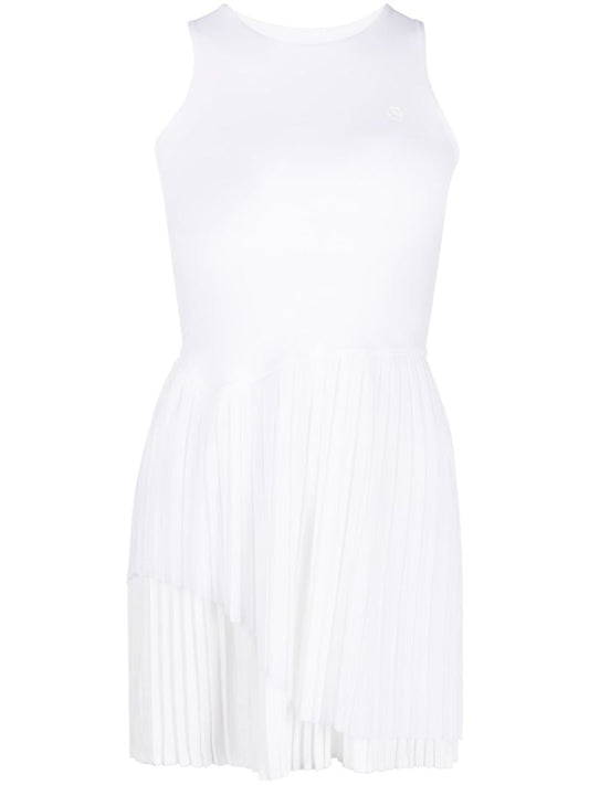 White Seasonal on Court Tennis Mini Dress
