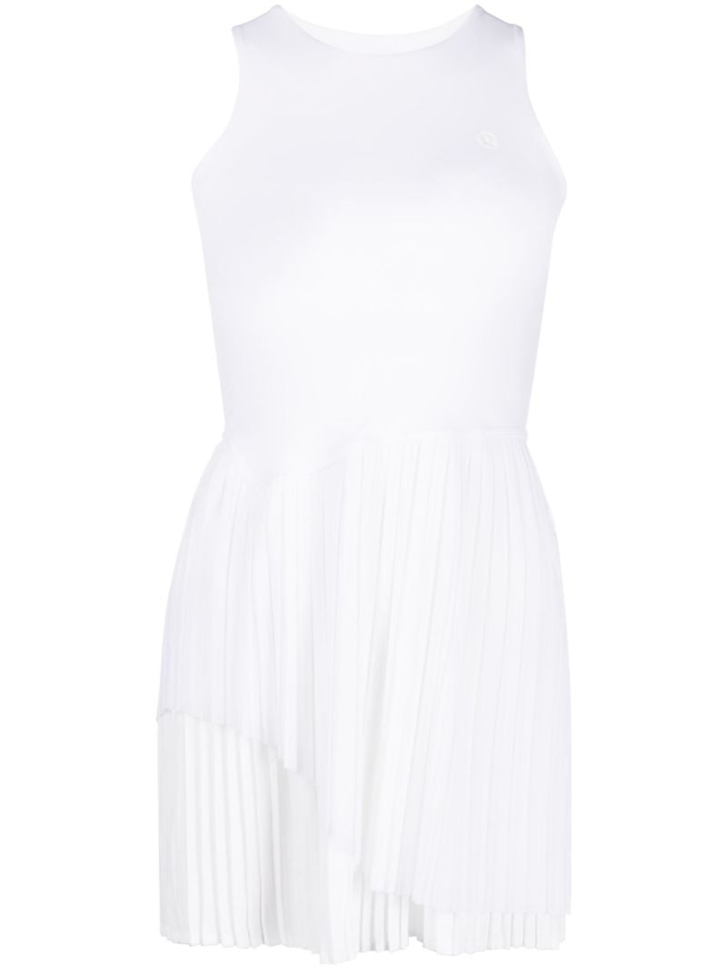 White Seasonal on Court Tennis Mini Dress