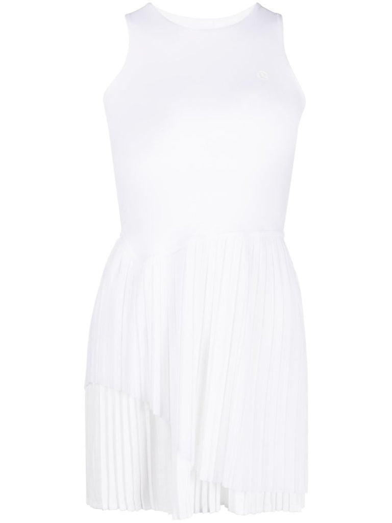 White Seasonal on Court Tennis Mini Dress