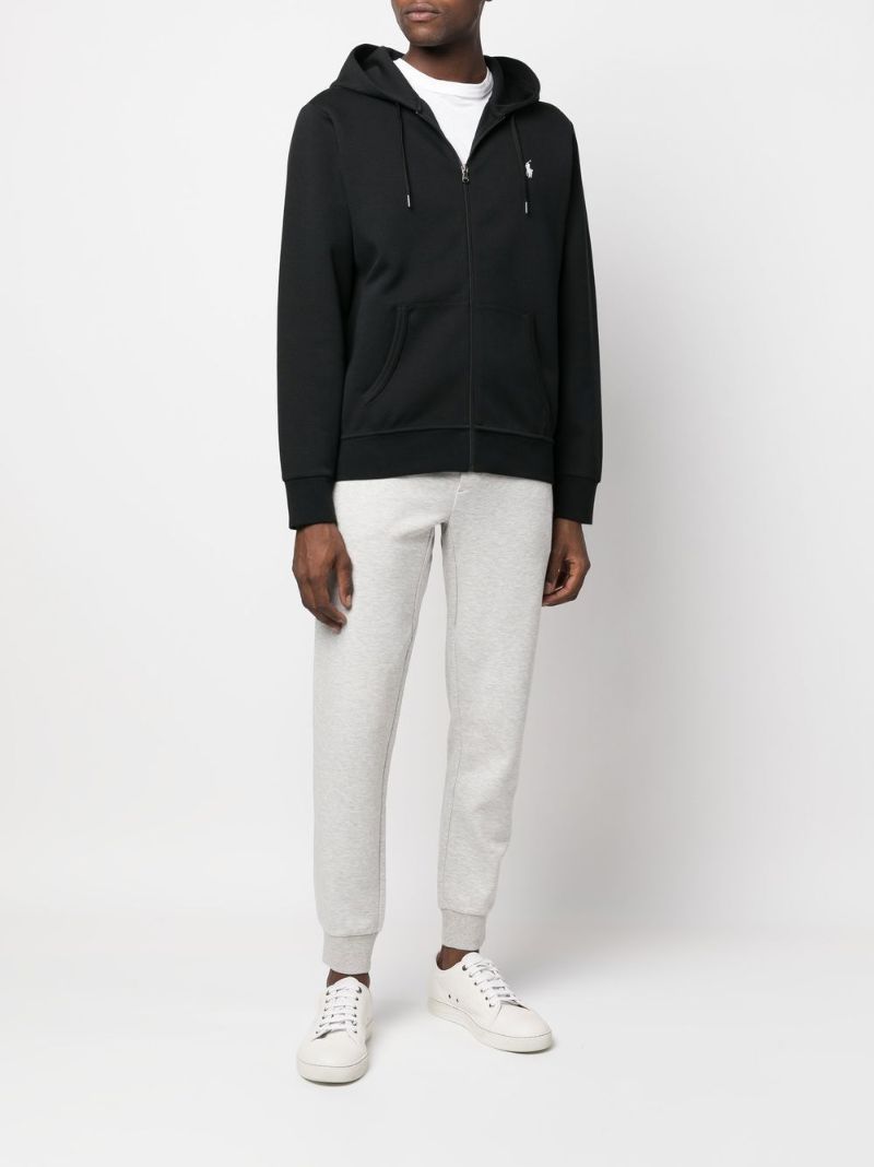 Grey Pony Embroidered Sweatpants